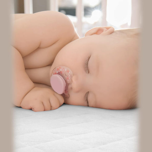 100% (52"x 28"x 8") Organic Bamboo from Viscose Fitted Crib Mattress Protector Pad by Baby&Brooke Waterproof