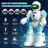 Programmable SIMREX Kids Robot Toys, Remote Control Robot, Robot with Recorded Voice Music Dance Gesture Control, Gift