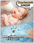 6-12 IPX7 HEMRLY Baby Bath Toys, LED Water Temperature Display, Bath Toys for Infants Months with Three Shower Heads