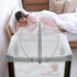 jiangcha Pack Pack N Play Tent Cover - Bassinet Cover for N Play/Travel Crib/Mini Crib/Playpen, Bassinet Mosquito Net