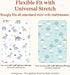 Pack 2-Pack Pack Graco and Play Mattress Sheets Fitted, Mini Crib Sheets for 'n Play Mattress, Stretchy Playard Sheets