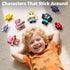 8PCS Pack, 3+ GobiDex Magnetic Action Figures- Creatures of Block World Toys Compatible with Magnet Building Blocks
