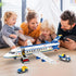 510 Set, 6 IN1 6-12+ WINGIFT Pcs City Passenger Airplane Building Plane Building Blocks Toys, STEM Aircraft Bricks