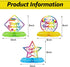 Blulu 6 Pieces Happy Birthday Table Decorations, Colorful Paper Honeycomb Birthday Centerpieces