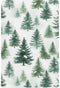 Pfrewn Christmas Crib Sheets for Boys Girls Woodland Rustic Forest Pine Trees