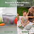 40oz/1250ml Grey/2PCS Haakaa On-The-Go Silicone Microwave Steam Sterilizer Bags for Travel, Reusable Silicone Steaming