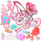 ALLROAD Baby Doll Stroller Toy Set with 12.5'' Doll and Accessories- 2 Doll