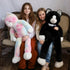 3.2lbs 39.5 inch Tezituor Cat Stuffed Animals, Hugging Large Stuffed Cat Plushies with Long-Legged for Boys Girls