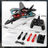 NIPLOOOW 4-8, 360 6 7 8 10 12 Foam Remote Control Airplanes Rc Planes for Kids Remote Control Planes Fighter Jet