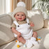 17 Inch 3+ BABESIDE Lifelike Reborn Baby Dolls Dara - Realistic-Newborn Baby Doll Girl Handmade Real Life Baby Dolls
