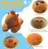 Hofun4U Capybara Plush Pillow, Long Body Stuffed Animal with Persimmon Plush, 47 inch