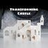 Blocks660PCS Magic Maze Building BlockWhite Transforming Castle Deformable Building Gifts for Adults