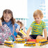 12 Pcs School Bus Toy, Back to School Pull Back Bright Yellow Bus for Girls and Boys Classroom Gift