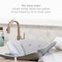 Ubbi Stingray Sink Bather for Baby, Soft Baby Bath Cushion, Newborn Essential