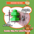 12 Jumbo Nuts and Bolts For Toddlers - Fine Motor Skills Rainbow Matching Game Montessori Toys For Toddlers & Toddler