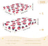 Bseiialft 52 28 Red Ladybugs Pattern Crib Sheets for Boys Girls Soft and Breathable Cotton Baby Sheets for Standard
