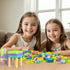 Classic Building Bricks Playset, 1000 Pieces Bulk Blocks Set, STEM Toys for Kids 4+ Years Old, Compatible with All