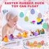72 Pcs Easter Rubber Ducks - Easter Ducks Bag Fillers Ducking, Bathtub Toys, Party Favors, Classroom Game Prizes