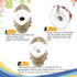 Potty Training Seat Magic Sticker - Dinosaur Color Changing Toilet Targets, 5 Pack with Free Potty eBook