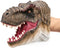 Tyrannosaurus Rex Dinosaur Hand Puppet for Boys Gift 3-12, Realistic Soft Rubber T-Rex Head Party Role Play Game