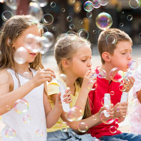 HouseHold Server 24 Space Party Favors Astronaut Bubble Wands for Kids Outer Space Themed Galaxy Planet Birthday Party