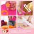 13 Pieces Montessori Kitchen Tools for Toddlers, Safe Knives Set for Real Cooking with Cutting Board