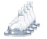Pura Baby Sipper Spouts - Medical-Grade Silicone, Anti-Colic, BPA-Free, Dishwasher Safe, 4-Pack