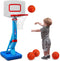 SUPER JOY Toddler Basketball Hoop - Height Adjustable Kids Basketball Hoop for Indoor Outdoor Play, Portable Goal