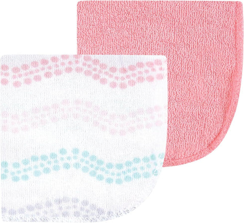 Luvable Friends Baby Washcloths - Cotton Rich, Elephant Design, One Size