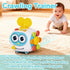MoraBaby 1-3 6-in-1 Tummy Robot Musical Busy Cube for Toddlers Years Old, Montessori Activity Cube with Lights