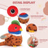 ABEARCAR Backpack Bird Stuffed Animal Realistic Cute Bird Plush Pendant Simulation Toy Plush Suitable Christmas