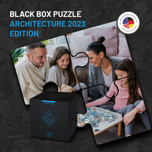1000 20x27 2023) Misu Games Black Box Puzzle Without Template, Jigsaw Puzzles for Adults Pieces, Cool Jig-Saw Puzzels