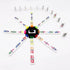 JOYOUSLIFE 12 Set 91 Mexican Train Dominoes with Numbers, Color Double Numerical Domine for Adults and Family, Classic