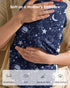 100% 3 Pack 0-3 Unnivoll Baby Swaddles for Newborns with Zipper, Cotton Newborn Swaddle Sack, Baby Swaddles Months