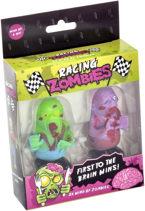 Gift Republic Racing Wind Up Zombies, Multicolor Design