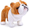 ZHONGXIN MADE Simulation Bulldog Plush Toy - Realistic 12" Standing English Bulldog Pet Dog