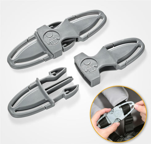 essentials,1 6.89 3.98 0.87 inches) child Car Seat Chest Harness Clip Universal Replacement for Kids, Toddler