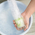 18" 2.5 LiKee Super-Long Bottle Cleaning Brush, Extra-Large Wide Cleaner, Flexible Long Handle Brush for Water Bottle