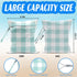 HDHBP 4 Pcs Checkerboard Wet Bag for Baby Swimsuit Dirty Clothes Diaper Yoga Gym, Wet Dry Bag, Beach Vacation Essential