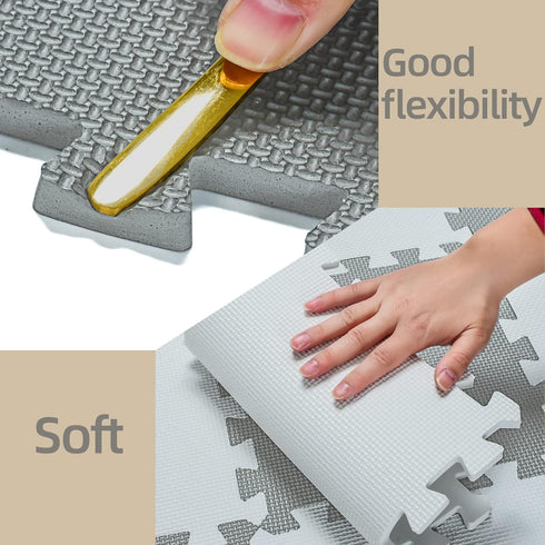 18 Tummy QL-11(J) b18N qqpp EVA Tiles Baby Play Mat for Playing, Interlocking Foam Floor Mats for Time & Crawling