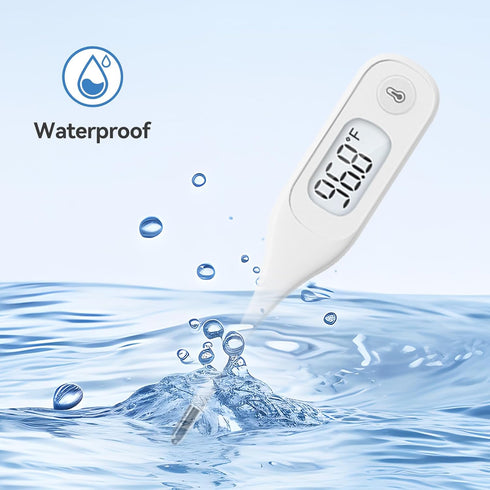 Berrcom Digital Oral Thermometer for Adults and Kids, Medical Fever Thermometer with 10 Second Reading and Alarm