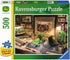 Ravensburger John Deere Work Desk 500 Pieces Large Format Jigsaw Puzzle for Adults - 16838 - Every Piece is Unique, Softclick Technology Means Pieces Fit Together