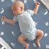 47"x24", 3 Pack Nap Mat Sheet Blue Ocean Sailor Baby Crib Sheets Fitted Elastic Corners, Preschool Day Care Rest Mat