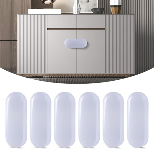 TenLaitech 6-Pack Cabinet Locks Baby Proofing - Child Proof Drawer Locks| Child Safety