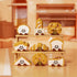 Sets (Sandwich,197 QMEAKMONY Mini Building Blocks Bread Cute Micro Mini Bread Building Bricks for Adults Micro Nano