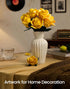iATOM Set, 12Pcs Yellow Rose Bouquet Building Flowers Botanical Collection Kit for Adults
