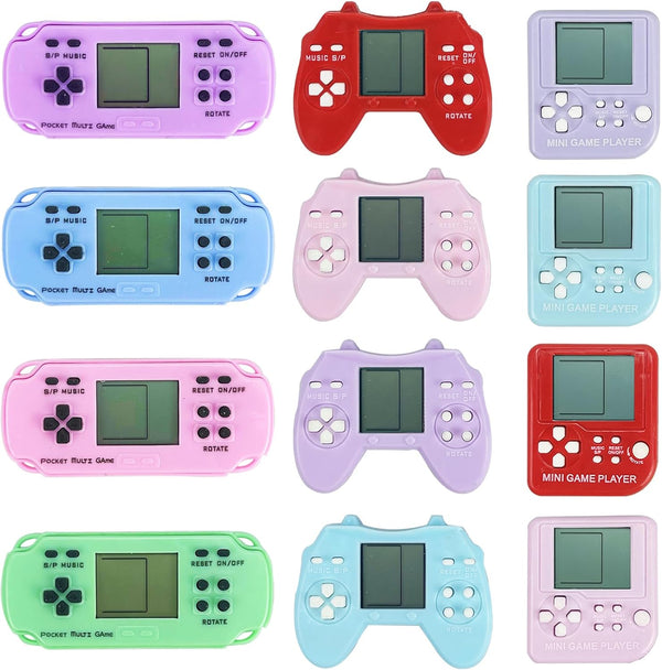 Video Game Party Favors for Kids, 12Pcs Keychain, Gaming Supplies, Birthday Gifts, Classroom Prizes