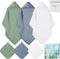 Soft Hooded Baby Towels for Newborn Babies 6 Pack 100% Cotton Muslin
