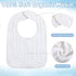 50 6 Tatuo Pcs Muslin Baby Bibs Bulk Muslin Cotton Teething for Boy Girls Burp with Snap, Baby Bandana Drool Absorbent