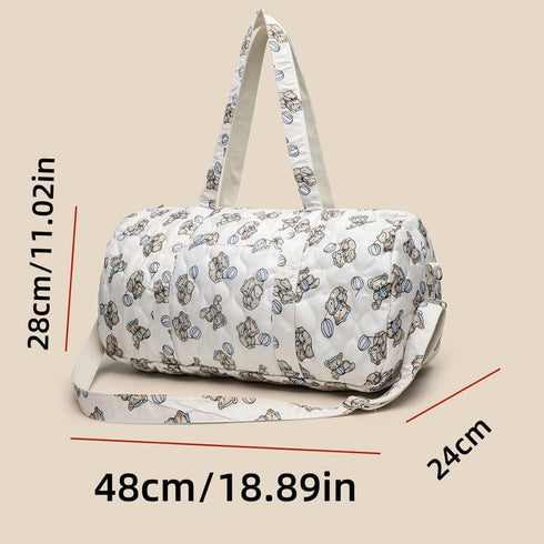 Generic 48cm, Quilted Duffle Bag, With Thoughtful Quilted Fabric, B Aby Hospital Bag, Maternity Hospital Carrier